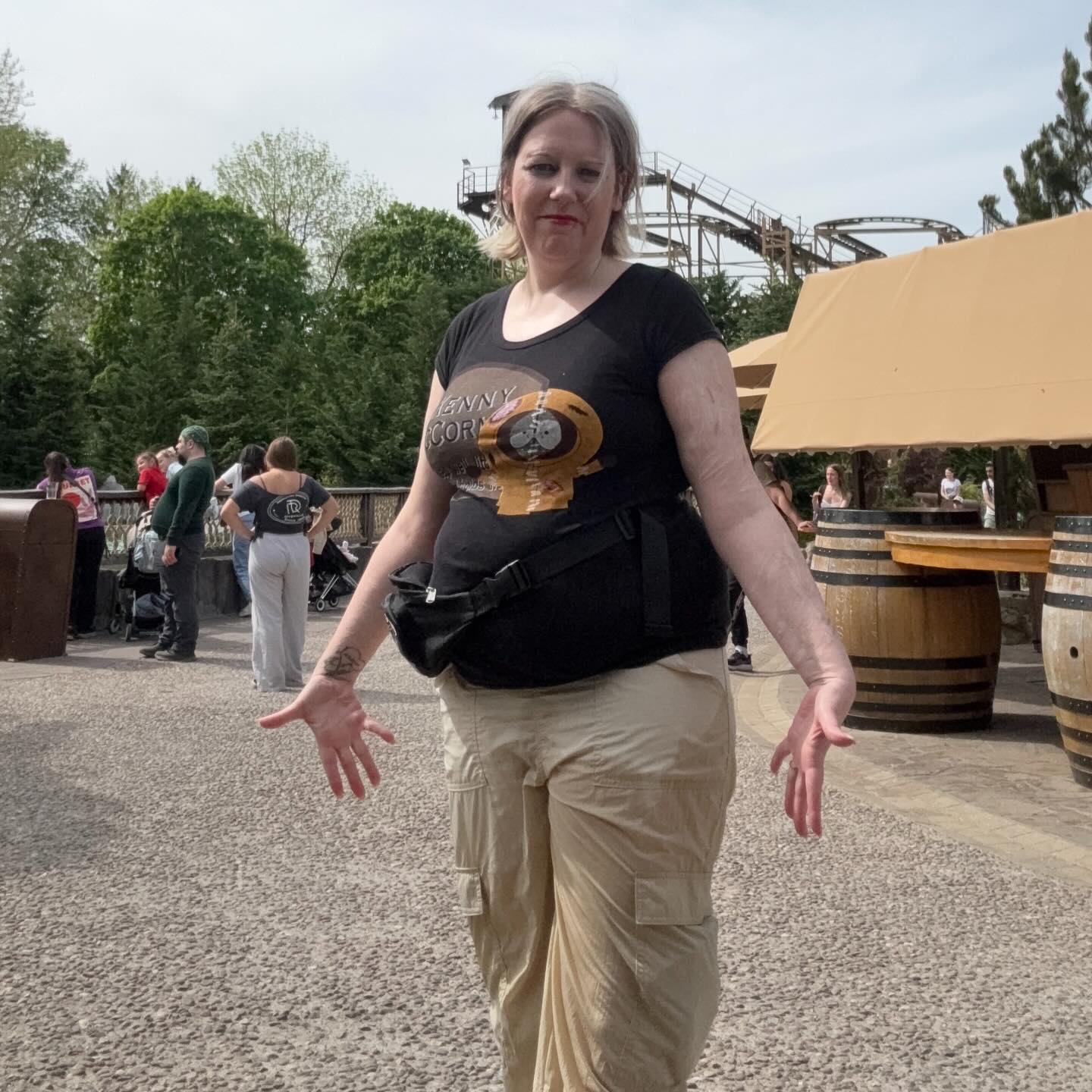 Got soaked on frirst row ride of Krampus Expedition! Come and join our Community the probably wettest Place on the web - Prepare to get soaked. 

#splashface #watercoaster #wildwaterride #soaked #themepark